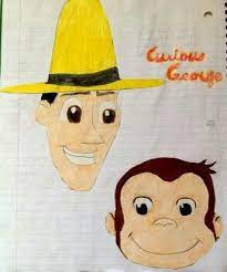 Curious George And The Man With The Yellow Hat By Mathematical Yellow Hat Curious George Character