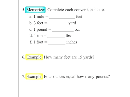 Measurement Of Capacity Chart 7th Grade Conversion Chart