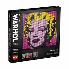 Warhol did get into a bit of trouble with. Lego Art Andy Warhol S Marilyn Monroe 31197 Kmart