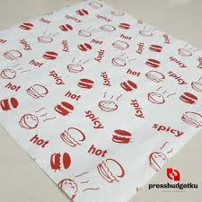 Check spelling or type a new query. Bisa Cod Kertas Nasi Burger Motif Kertas Minyak Printing 25x27cm Isi 100 Berkualitas Lazada Indonesia
