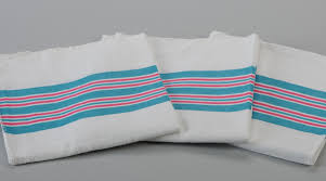 These hospital baby receiving blankets are classic white with pink & blue stripes and are made of 100% cotton for that soothing softness and warmth every infant needs. Receiving Blanket