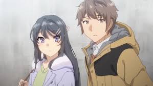 Seishun Buta Yarou Wa Yumemiru Shoujo No Yume Wo Minai Anime Movie Seishun Buta Yarou Wa Yumemiru Shoujo No Yume Wo Minai 2019 Di 2020 Pasangan Anime Lucu Gadis Animasi Animasi