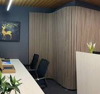 Wholesale curved wood slat wall panels for acoustic ...
