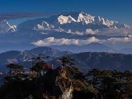 Approaching Kanchenjunga Basecamp Nepal Or India