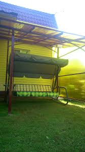 Каркас для навеса из поликарбоната в Звенигороде и Подмосковье: Голицино,  Одинцово, Истре