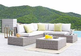 The patio conversation set includes 2 sofa chairs, 1 lounge sofa, 2 ottomans, and 1 coffee table. 3 Piece Outdoor Patio Furniture Set Pe Rattan All Weather Wicker Sofa Set Outdoor Sectional Furnitur Set With Cushions China Lounger Sets Patio Furniture Made In China Com
