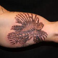Join us to dive the gulf of mexico. Lion Fish Tattoo By Nick Clark Tattoonow