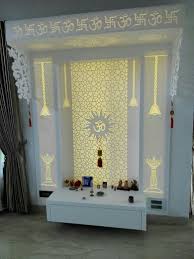 Temple Application In Luxor Solid Surface Pooja Room Door Design Room Door Design Pooja Room Design