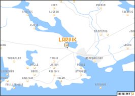 The city achieved market town status in 1671. Larvik Norway Map Nona Net