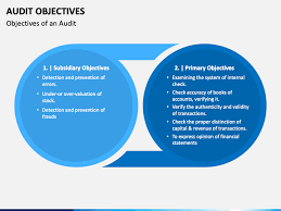 Or is the critical error control the reason my pc is crawling? Audit Objectives Powerpoint Template Ppt Slides Sketchbubble