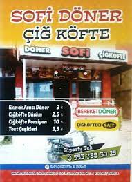 sofi cigkofte doner darica