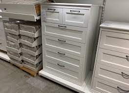 White & walnut tall boy chest of 5 drawers. The 6 Best Ikea Dressers And Chests For Your Storage Needs Hip2save
