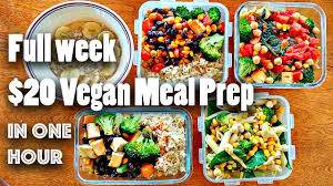 10 easy alkaline breakfast ideas for the perfect morning head start may 1, 2020. Meal Prep For The Week For 20 Vegan Easy Youtube