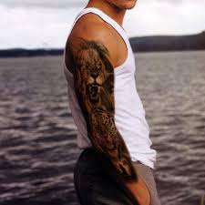 Deswegen ist bei uns auch alles flexibel. Japanesse Tattoo Artist Tattoo Lion Heart