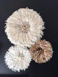 White And Beige Juju Hat Set Of 3 Juju Hats Interior Etsy In 2021 Juju Hat Juju Hat Decor Wholesale Decor