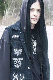 Oskar 33 Goth Guys Long Hair Styles Men Metalhead Guy