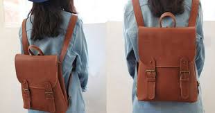 Vintage Backpack Vintage Backpacks Leather Handmade Leather