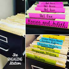 It has to be a functional object as well; Filing Cabinet Organization