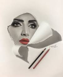 Their works are created using a projection called anamorphosis, and create the illusion of three dimensions when viewed from the correct angle. Design Stack A Blog About Art Design And Architecture Realistic 3d Illusion Portrait Drawings