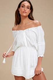 Trendy And Affordable Womens Long Sleeve Casual Dresses White Dresses For Women White Boho Dress Cute White Dress
