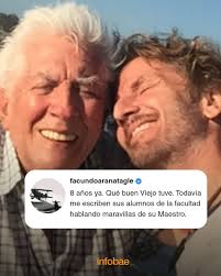 LA EMOCIÓN DE FACUNDO ARANA AL RECORDAR A SU PADRE JORGE A 8 AÑOS DE SU  MUERTE Hace 8 años que el tiempo pareció detenerse para Facundo Arana. La  partida de su