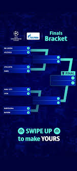 It shows an overview of the knockout stage. Uefa Champions League Championsleague Picture Instagram Story From August 9 2020 At 10 26 Am Stories Db