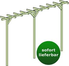Pergola Terniflora Doppelt Abmessung 450 X 60 X 240 Cm B X T X H Steiner Shopping Bd Holzpergola Pergola Gartentor