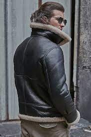 Denny Dora Men S B3 Shearling Jacket Short Leather Jacket Sheepskin Coat Mens Winter Coat