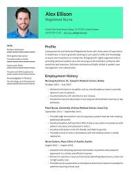 We also provide a library of resume templates. Nurse Resume Examples Writing Tips 2021 Free Guide Resume Io