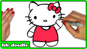 Maybe you would like to learn more about one of these? Easy Cute Hello Kitty Drawing Step By Step Novocom Top