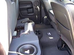 Gray Nail S 2004 Dodge 1500 4x4 Quad Cab Car Audio Systems Truck Stereo Custom Car Audio