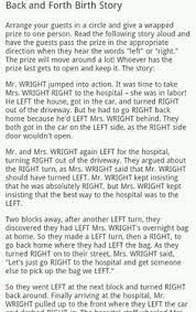 Baby Shower Game Back And Forth Birth Story Mr And Mrs Wright Story Just Played This At A Baby Shower Motorcycle Man Cave Ideas Motorcycle Men Hot Rods