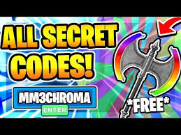 Codes build a boat for treasure (août 2021) Murder Mystery X Codes List 08 2021