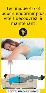 Pas De Sommeil Decouvrez La Technique Pour Dormir Rapidement Science Life Movie Posters
