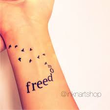 Freedom Bird Tattoo On Hand Freedom With Flying Birds Freedom Tattoos Hand Tattoos Flying Bird Tattoo