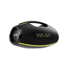 CAIXA SOM BLUETOOTH WAAW HYPERBOOM 1000 180W RMS COM LED, IPX7 PRETO/VERDE CXS1294