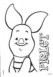 We have some of their favorite characters like baby winnie the pooh and donald duck. Piglet Coloring Page Disney Coloring Pages Coloring Pages Coloring Books