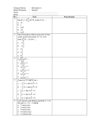 Kontributor setiap konten di bank soal bertanggungjawab sepenuhnya soal 12 dari 25. Ulangan Harian Matematika Kelas Xii Pdf