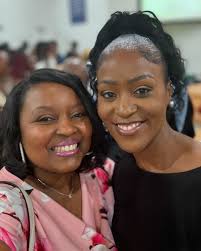 I am so proud of this lady right here!!! She preached her initial sermon  today. God continues to use her in phenomenal ways!! Love you  @tabithapearson. #initialsermon #afternoonservice #proudsister