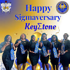 Happy First Sigmaversary to our Spring 2024 TORCH class 💙💛: KeyΣtone 1)  Kenya Carthen