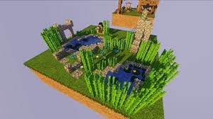 Find this pin and more on minecraft by holly butler. You Guys Seemed To Like My Last 1 Chunk Build So Here S A 1 Chunk Rock Garden I Made Minecraft