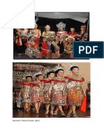 Seperti cincin yang berantaikan buah pauh dan. Pakaian Tradisional Iban