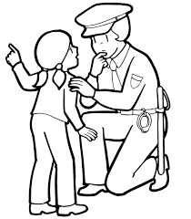 Printable drawings and coloring pages. Police Coloring Pages Birthday Printable