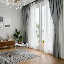 4.7 out of 5 stars. Plain Darkening Thermal Insulated Blackout Grommet Window Curtain Panel For Living Room A 1281 Shopee Philippines
