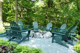 Bluestone fire pits can build you a beautiful natural fire pit. Bluestone Gravel And Stone Fire Pit Van Zelst
