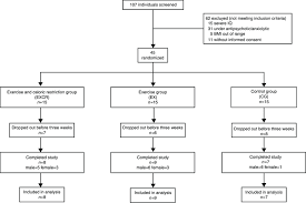 Sample Flow Chart Note Iq Intelligence Quotient Bmi