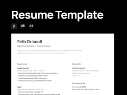 The best collection of free simple resume and cv template word format with a4 and letter paper size. Simple Resume Designs Themes Templates And Downloadable Graphic Elements On Dribbble