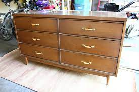 Furniture refinishing will be easier from here on out! Project 1 Refinishing A Thinly Veneered Dresser Bunches Of Joy