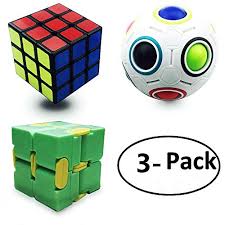 Buy rainbow ball magic cube fidget toy puzzle magic rainbow ball puzzle fun fidget at walmart.com Anditoy Speed Cube Magic Puzzle Ball Infinity Cube Fidget Toys For Boys Kids Easter Basket Stuffers 3 Pack Walmart Canada