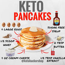 Keto Pancakes Its Breakfast Time Keto Hackers You Know That Eggs And Bacon Are A Great Option But What About Some Ke Keto Diet Keto Diet Recipes Keto Pancakes